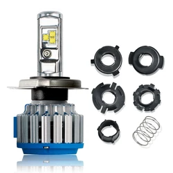 OEM система освещения для мотоцикла, мини-фара дальнего света 3500 лм Faros Turboes, светодиодная лампа H4, фара для мотоцикла, фары для мотоцикла