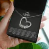 Necklace + Black flip-top box