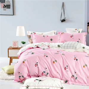 KOSMOS Wholesale Polyester Bedding Set 4 Piece Set Bedding Item Prime Quality Luxury Pattern Printed for Home Bed