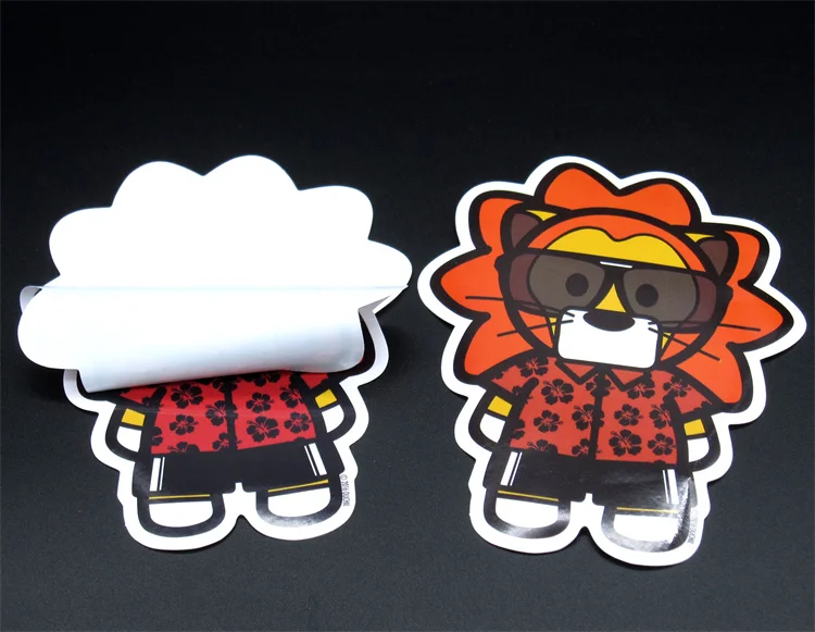 Matte Finished PVC Promotional Stickers for Marketing and Advertising