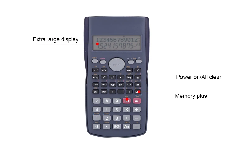 Two Lines Display Scientific Calculator Ks 82Ms Student Calculator With 240 Kinds Of Functions Computing Capability Alibaba