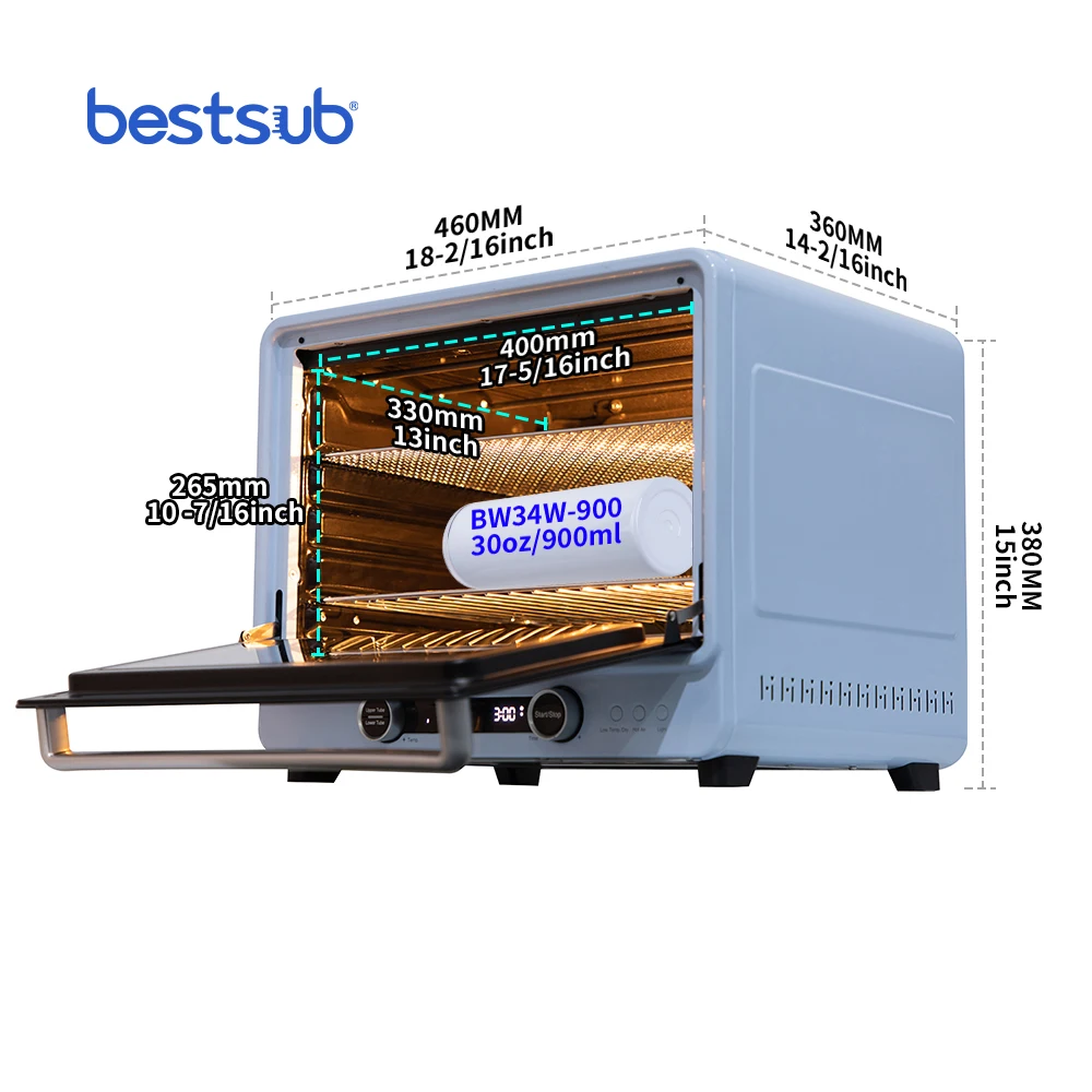Big Discount BestSub 3D Printer Heat Transfer Printing Press Machine Jtrans Sublimation Oven for Tumblers
