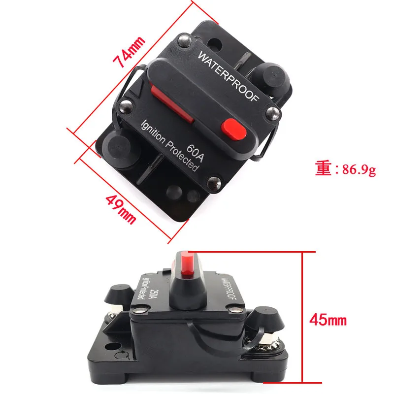 DC 48V Circuit Breaker Motor Operator Circuit Breaker 50A 60A 70A 80A 90A 100A 120A 150A 200A
