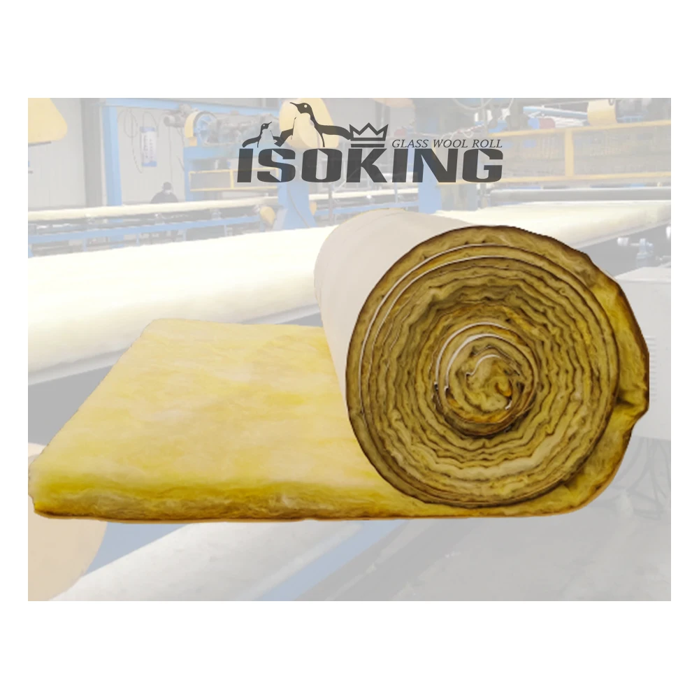 isoking acoustic thermal insulation roll blanket Alibaba