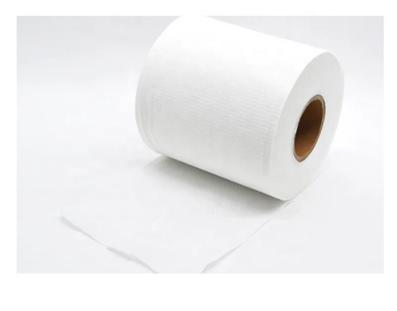 Spunlace nonwoven fabric nonwoven raw material  for wet dry tissue