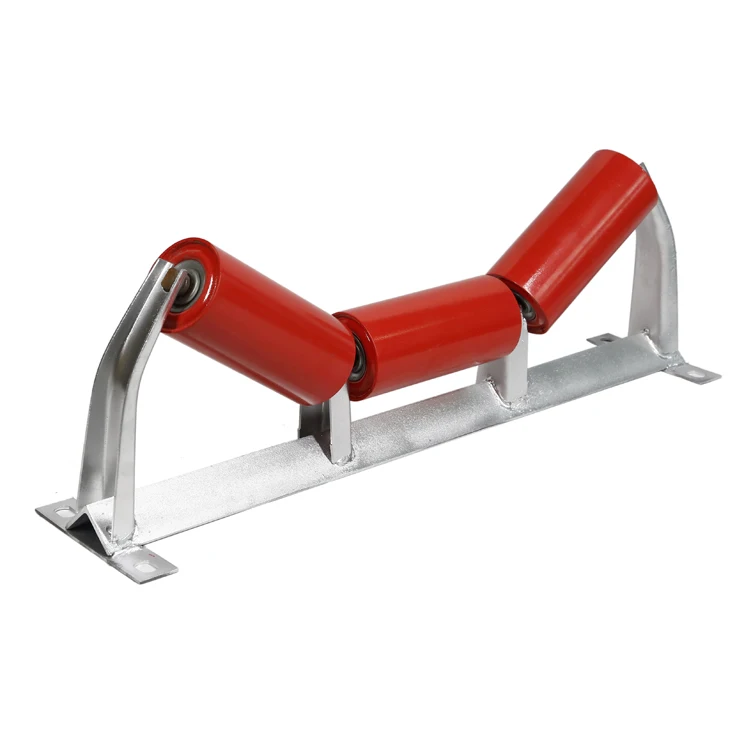 Tape Roller Assembly Cone Centeradjusting Mining Conveyor Roller