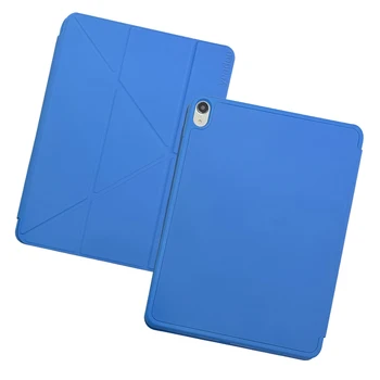 Shockproof Y-Folds Leather Case for 10.9-inch for iPad Air 4/5 Auto Wake Sleep Features Smart Pen Slot Back Cover for iPad 2022