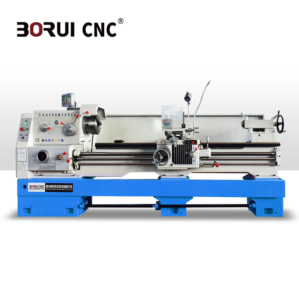 Good Quality Ca6250b Manual Lathe With Gap Metal Manual Lathe