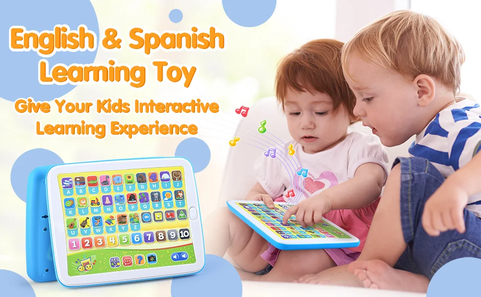 Bilingual Educational Toy for 1 Year Old Girl Boy Montessori Musical Toys for Toddlers 1-3, Learning Baby Toy manufacture