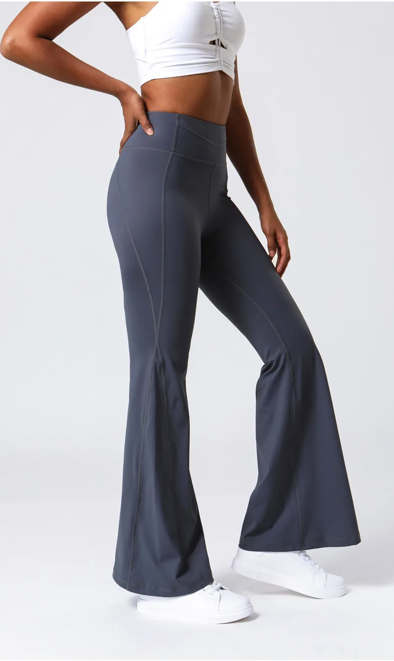 Soft Stretch Yoga Flare Pants Leggings 