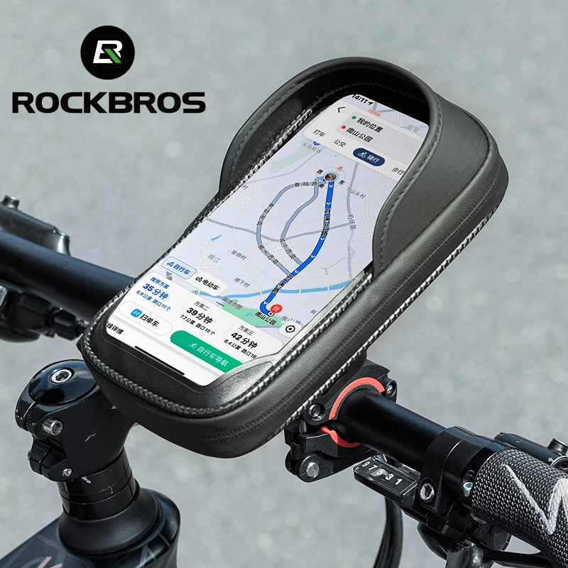 ROCKBROS Bike Phone Holder Durable Waterproof Touch Screen Bag