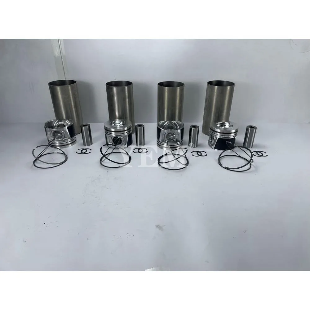 For Kubota V6108 Cylinder Liner Sleeve and Piston Kit High Quality Engine Parts 4