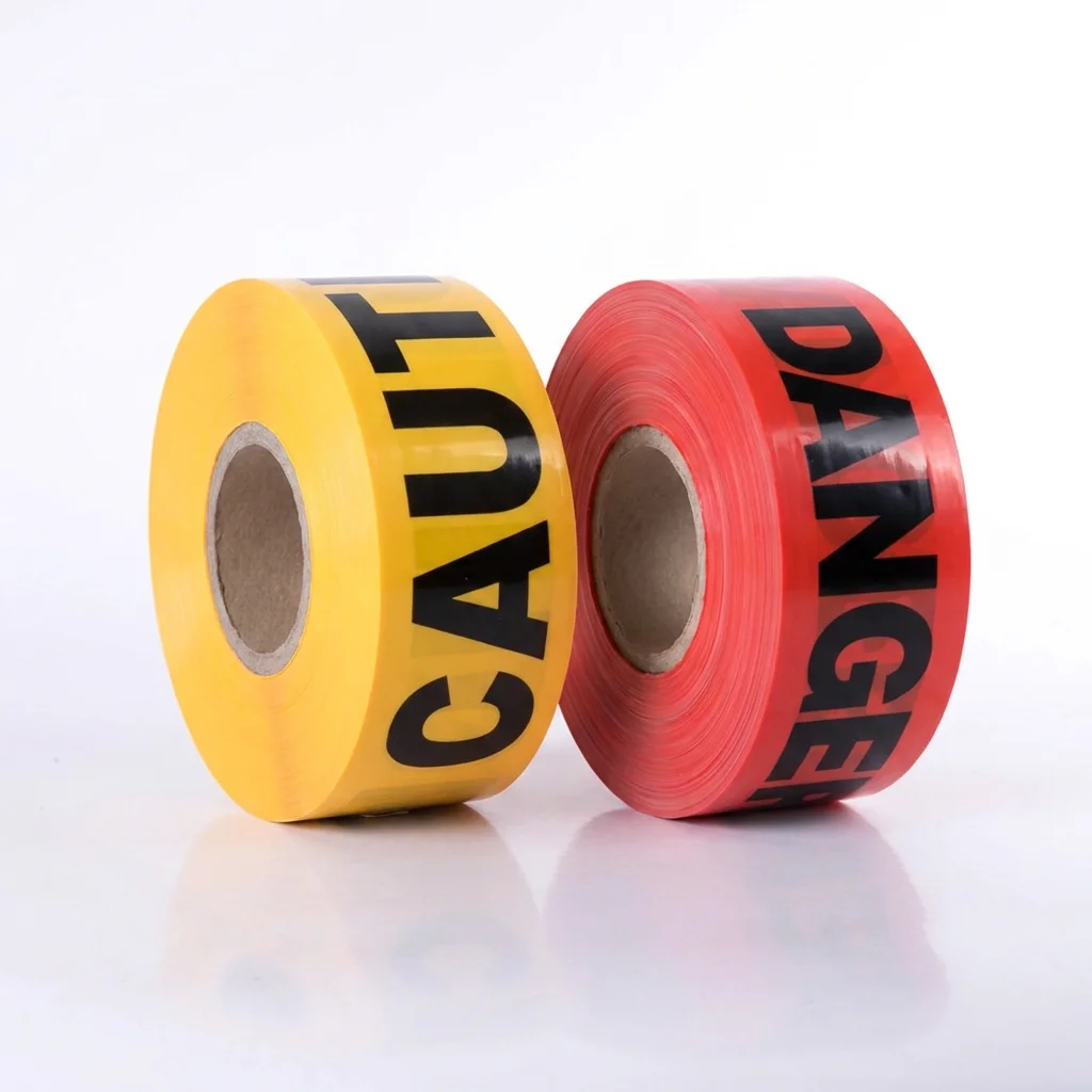 PE Composite Material Gas Underground Water Pipeline Fiber Optic Cable Using Undetectable Warning Tape