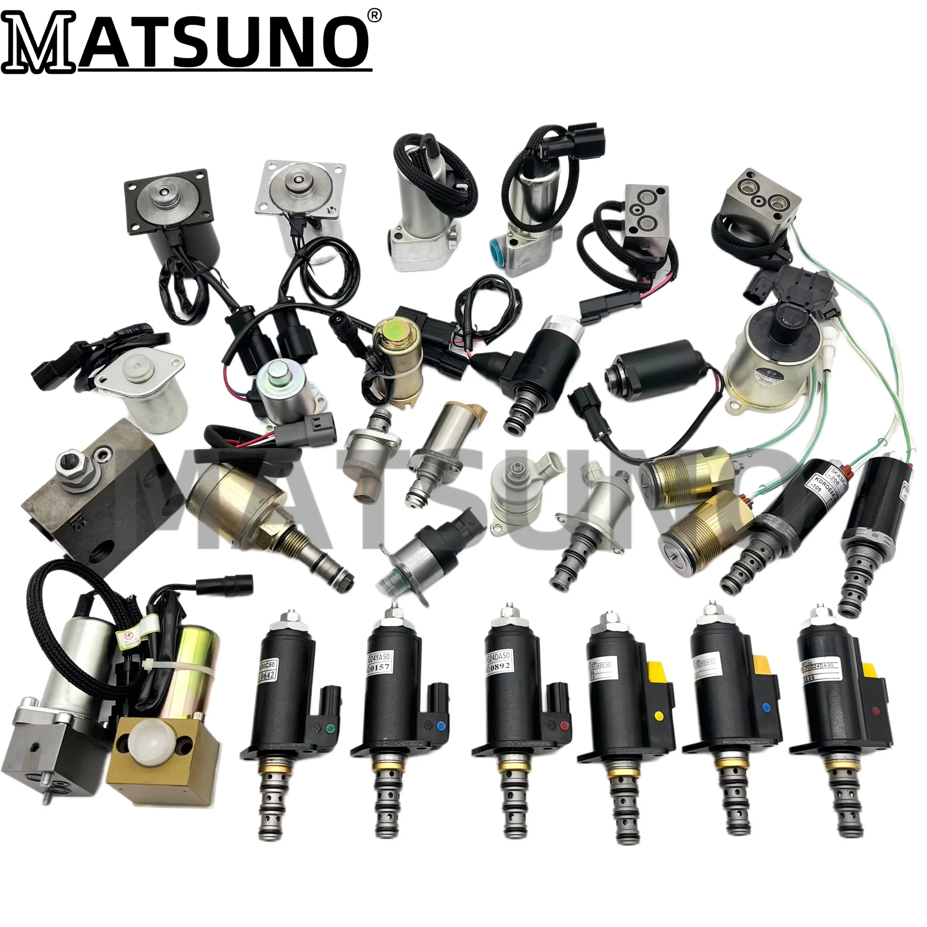 Hitachi Ex55/60 Stop Solenoid Valve 897329-5680 | Oem Excavator Parts