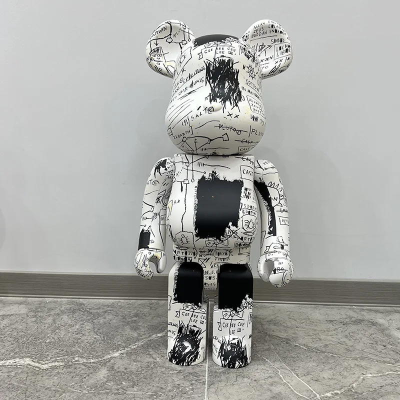 70cm Bearbrick 1000 Flower Series Resin Statues - Unique Home