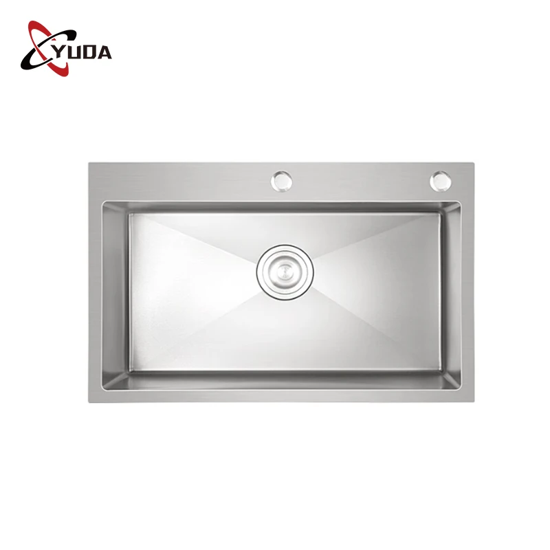 Durable Multifunctional Single Big Bowl Kitchen Sink Apron Front Farmhouse Single Bowl Kitchen Sink