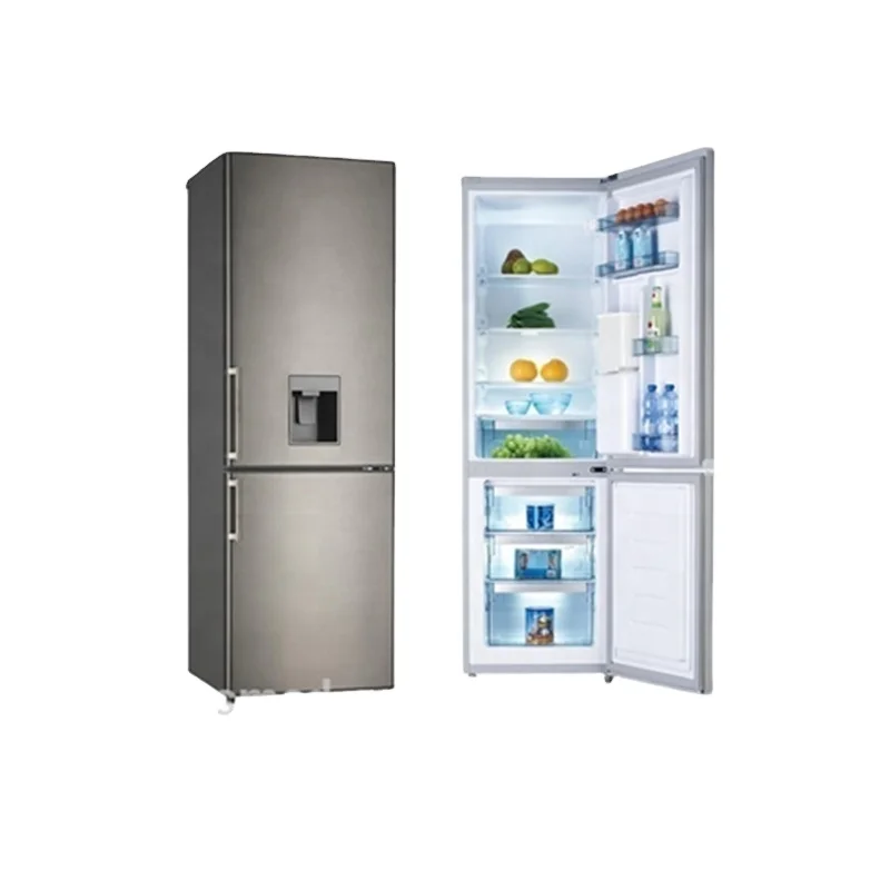 congelador doméstico y refrigerador con máquina de hielo y dispensador de  agua