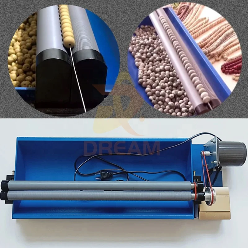 Automatic Beading Threading Machine Jewelry Stone Beads Making