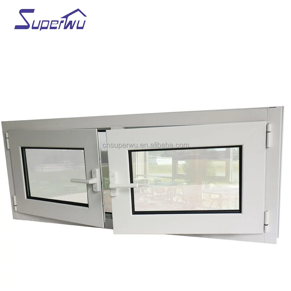 Strong hurricane proof design Nice quality double glass out swing window
