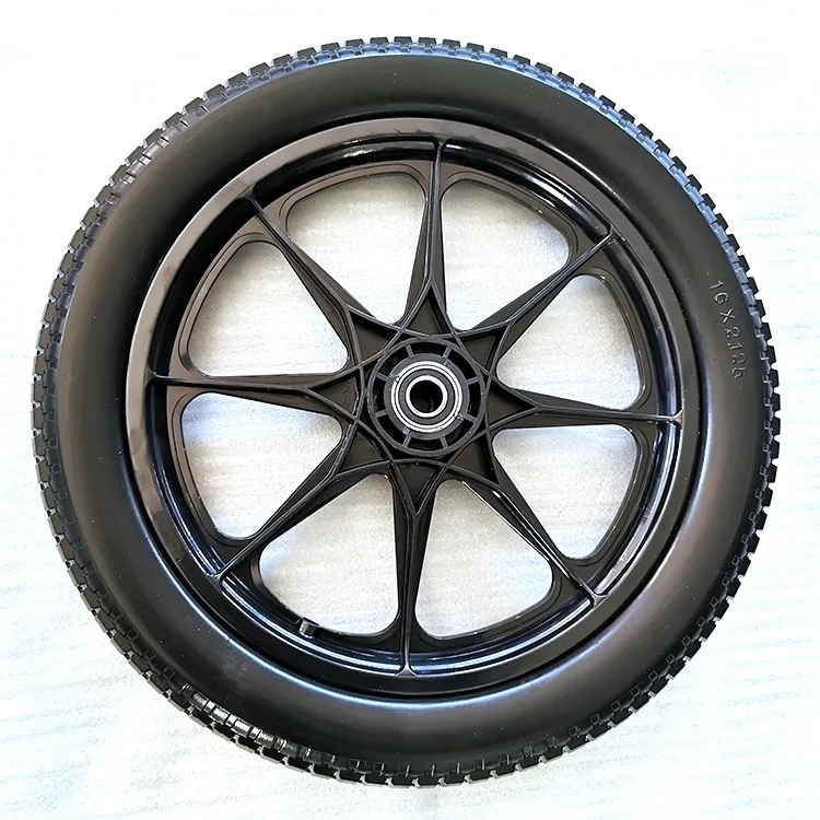 Wide 16x2.125" Inch Wheelbarrow Wheelbarrows Tire Twowheeled Trolley