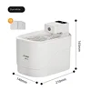 Elegant white 2L intelligent induction water -2500mAh