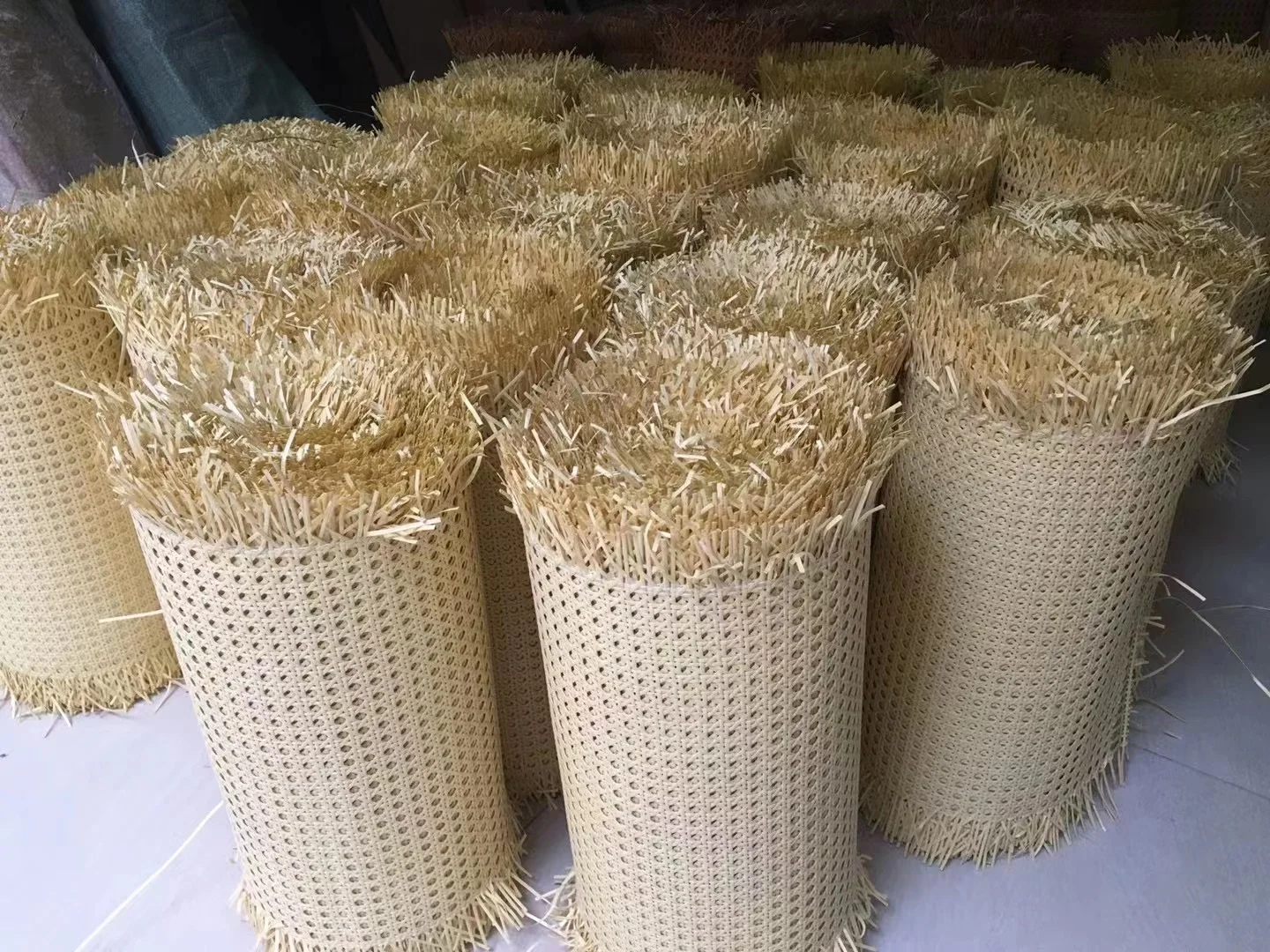 Cheap Artificial Rattan Bamboo Mat