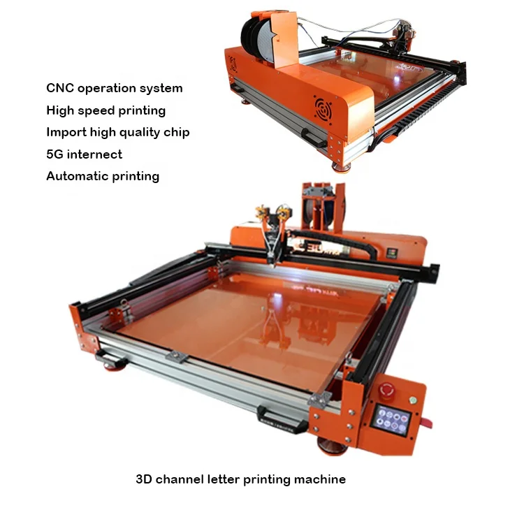 LED Channel Letter CNC 3D Printing Machine for Advertising Industry