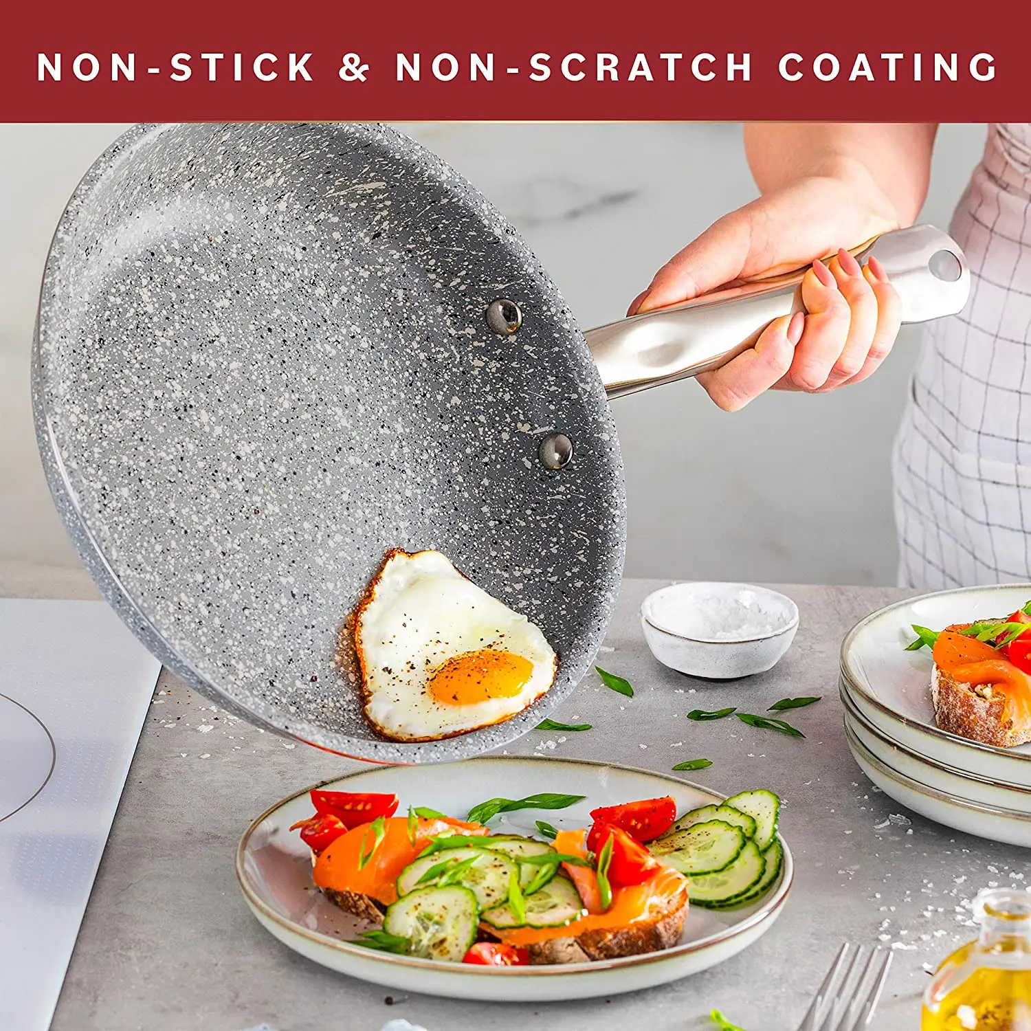 Anita Cookware - Premium Granite Nonstick Cookware Sets