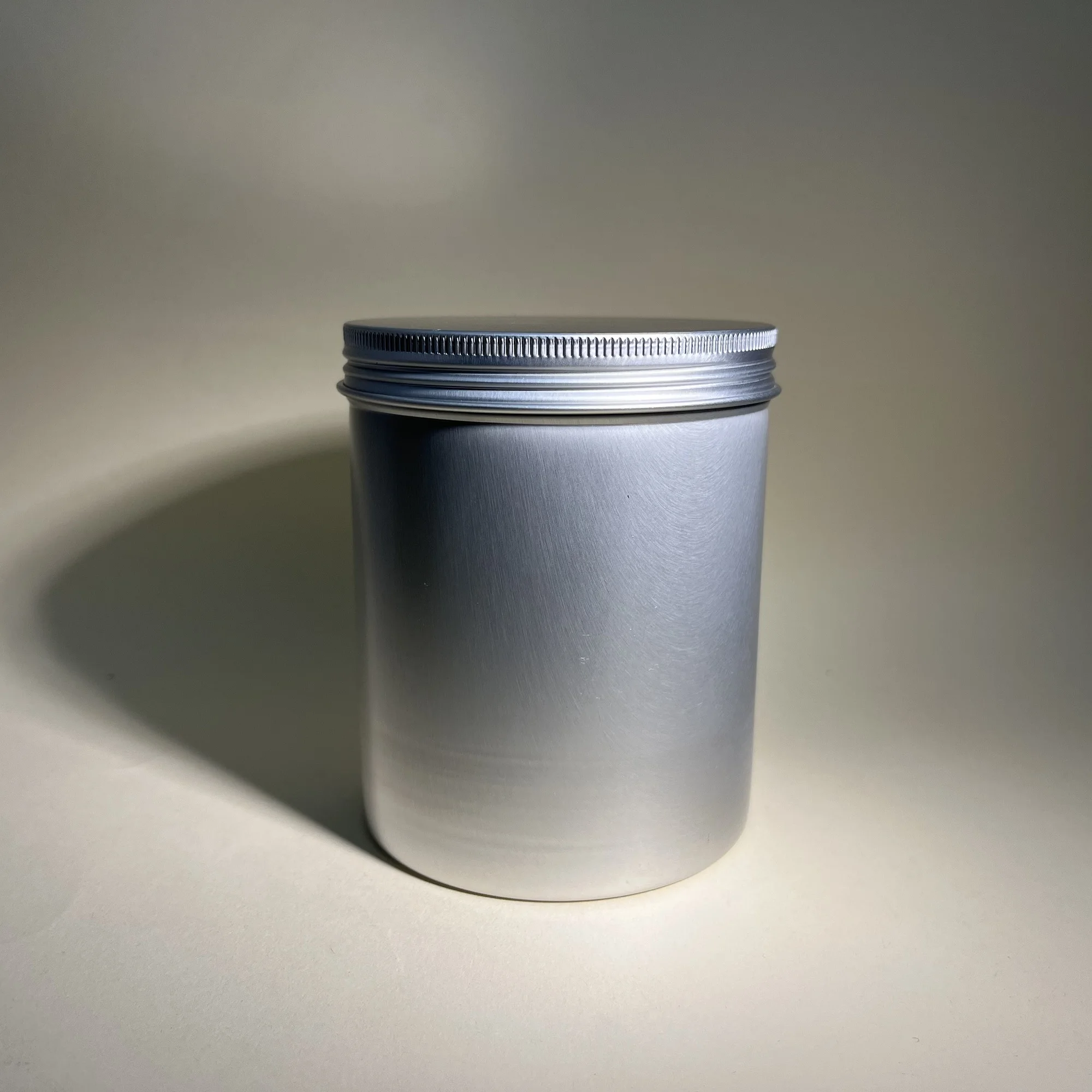 500ml wholesale Round aluminum food jar Storage food can chocolate aluminum jar with aluminum cap