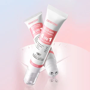 Wholesale 4 1 Anti-Aging Anti-Wrinkle Eye Cream 20g Nourishing Hyaluronic Acid Retinol Nicotinamide Vitamin C Vegan Lift All