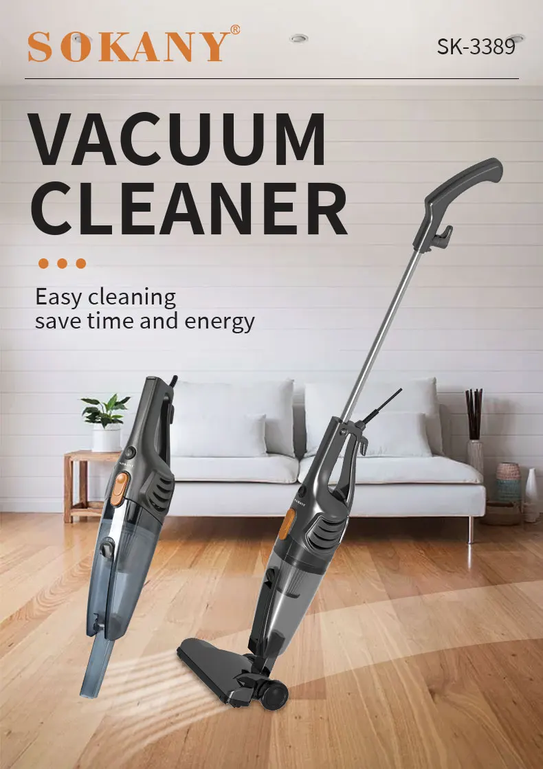 Sokany Product Sk3389 Hand Vacuum Cleaner 1000w 5m Line Length Remove