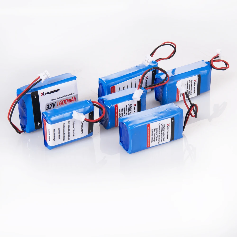 3.7v 2000mah Rechargeable Lithium Ion Polymer Battery Pack For Consumer Electronics