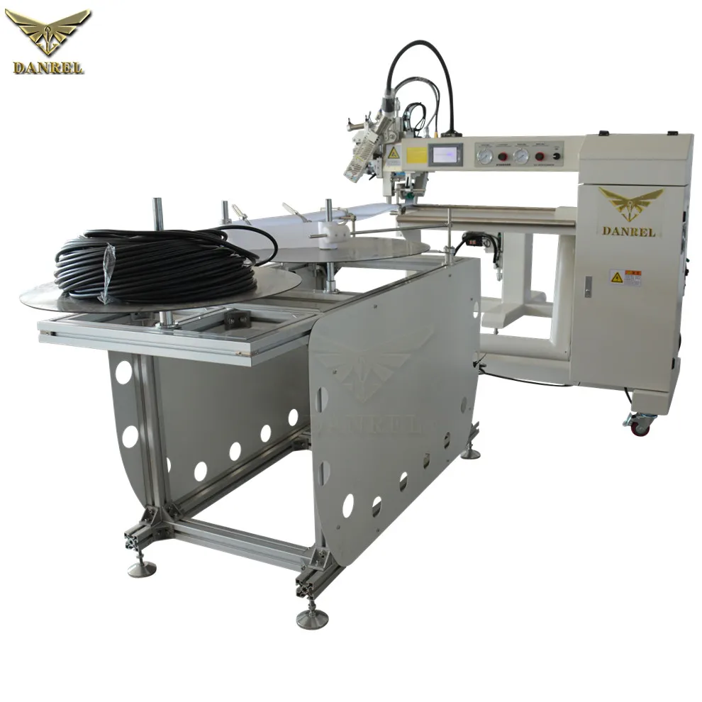 Make Keder All Day High Speed Hot Air PVC Welding Automatic Keder Making Machine