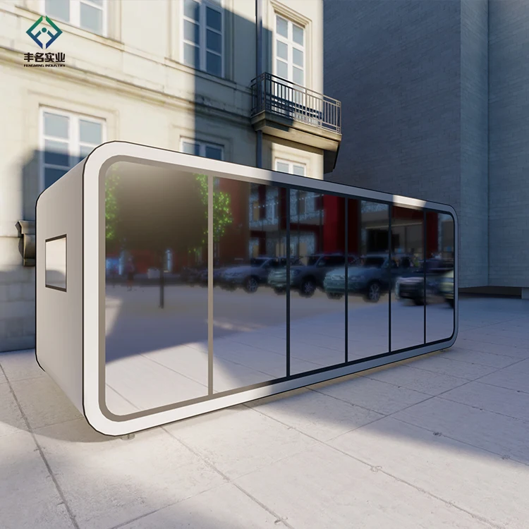 China Factory Modular Underground Container Prefabricated  Container House Tiny Home Fiberglass House Prefab Houses for Sale