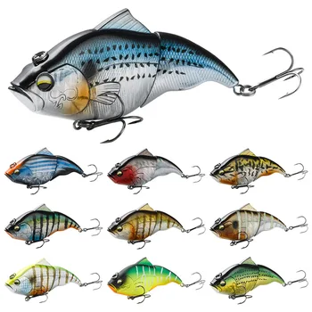 Cross-border for Stainless Steel Multi-section Fish 2-section Bionic Bait Luya Floating Water Sink Far Cast Mino – Lure – view 2