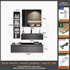 90Rock Slab Hot-Bent Integrated Basin+smart mirror
