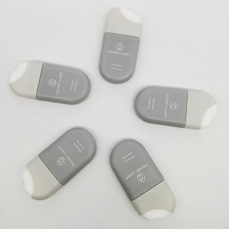 New Design 10ml 15ml Plastic Empty Refillable Credit Card Spray Bottle Pocket Size Flat Perfume Spray Bottle for Hand Sanitizer
