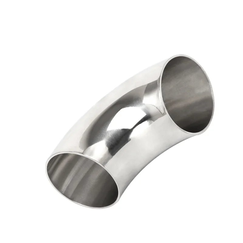 Sanitary Elbow Fittings 90 Degrees Stainless Steel Polished Welded ...