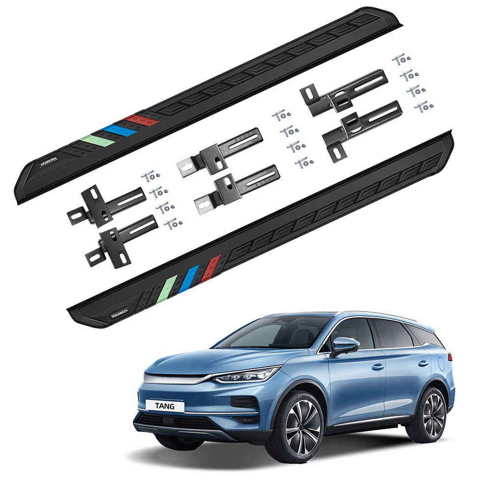 Running Boards Side Step Aluminum Alloy Car Side Foot Step Threshold for BYD Tang 2023 2024