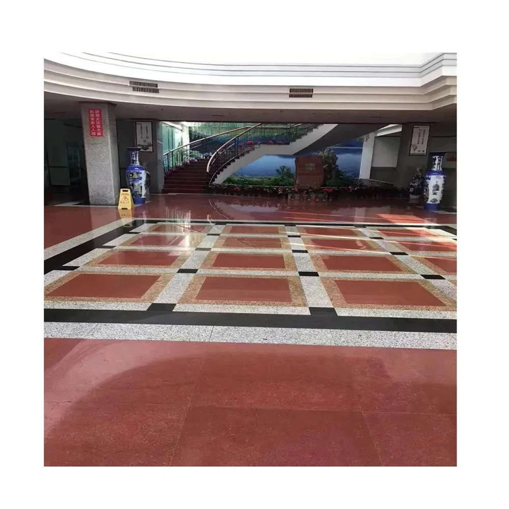 Carmen Aswan Ruby Red Granite Slabs Tiles Honed Surface with Very Competitive Price