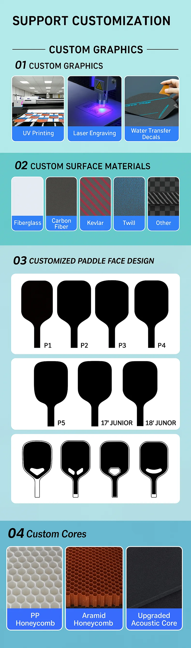 For Racket for Pico Ball Carbon Fiber T700 Full Set Plate Racket ...