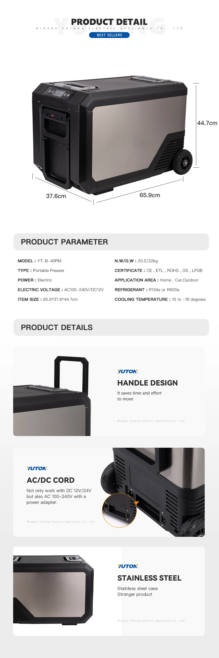 Mini Refrigeration Compressor Esky Car Cooler Box 12 Volt Caravan