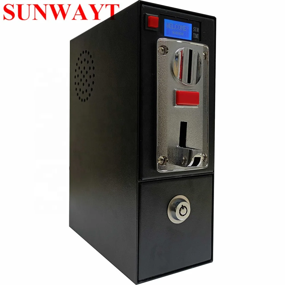 DG600Fコイン式タイマーコントロールボックス、洗濯機用マルチコインセレクターアクセプター付きマッサージチェアサポート6種類のコイン