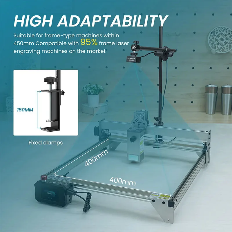 Atomstack Camera Dimensions Atomstack AC15MP Vision Scanning Camera for Precision Engraving