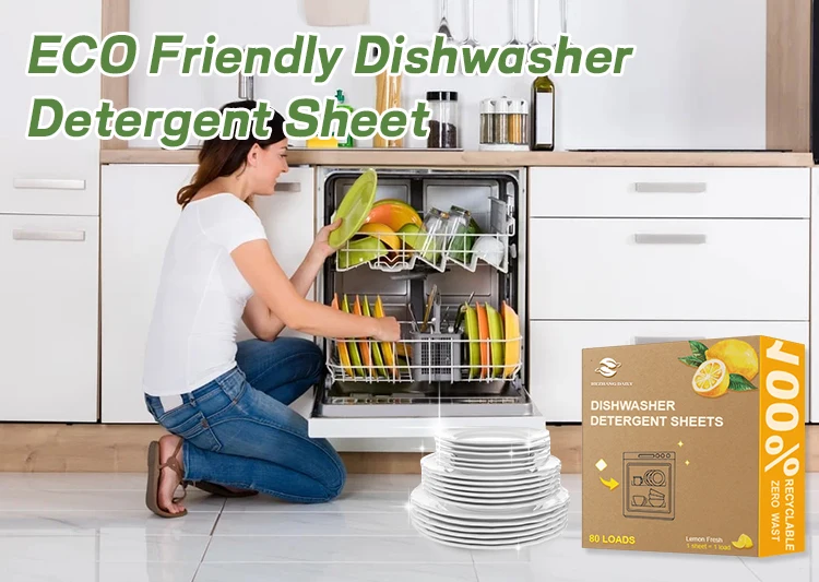 Eco Friendly Dishwasher Detergent Deep Clean Free Sample Dishwasher Detergant Strips For Sale