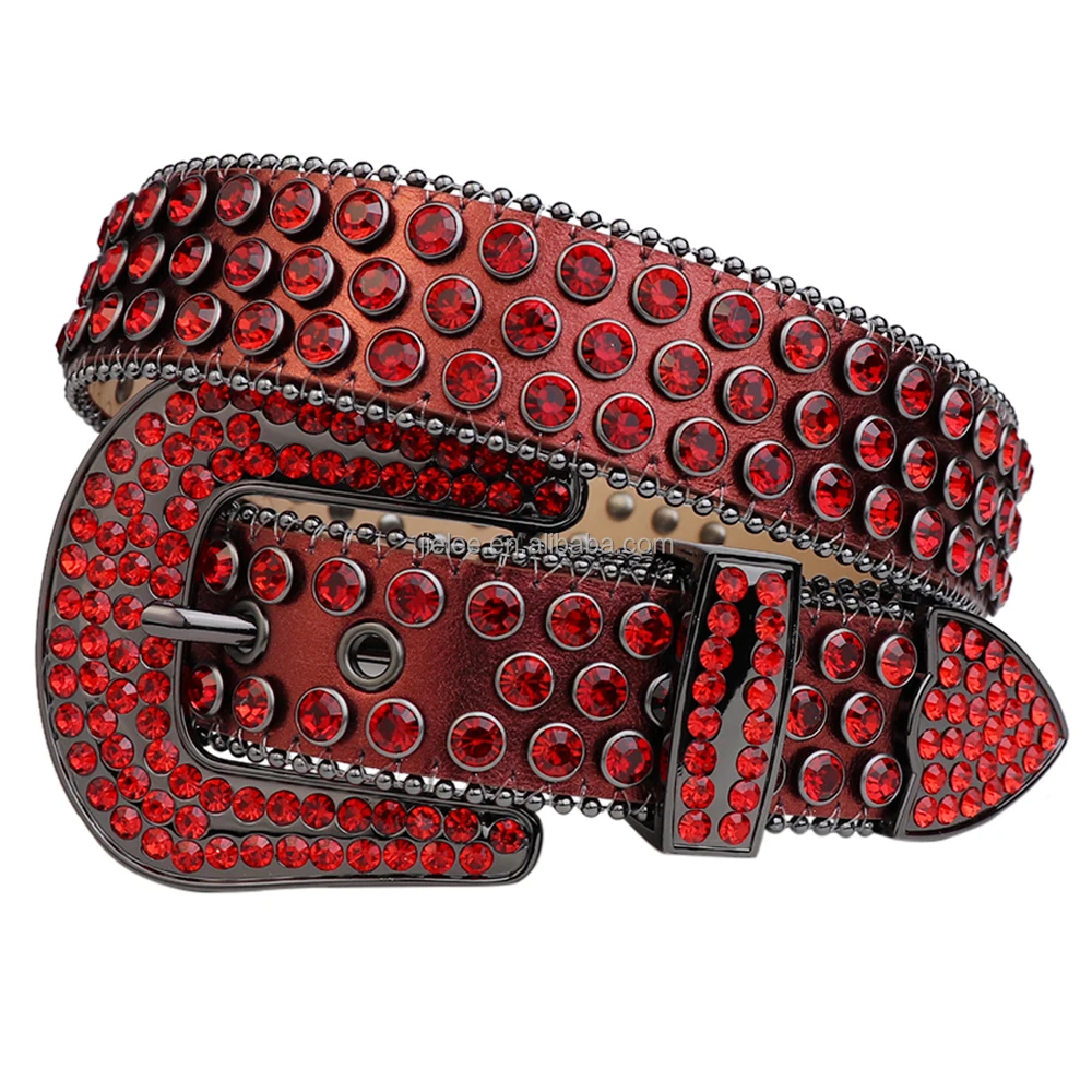 diamond belt red