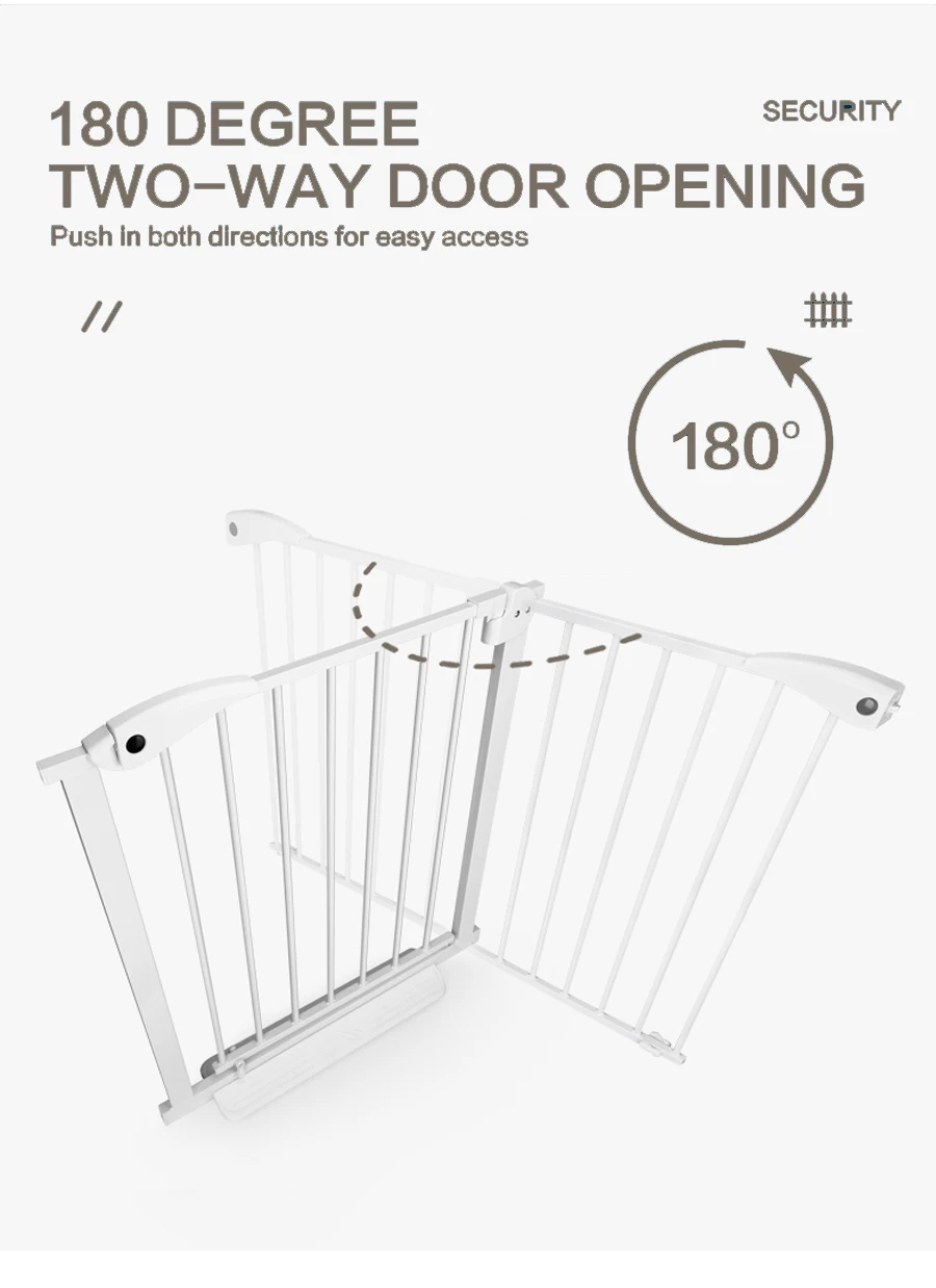 Modern Gates And Fences For Kids Child Safety Indoor Outdoor Retractable Baby Decorative Indoor