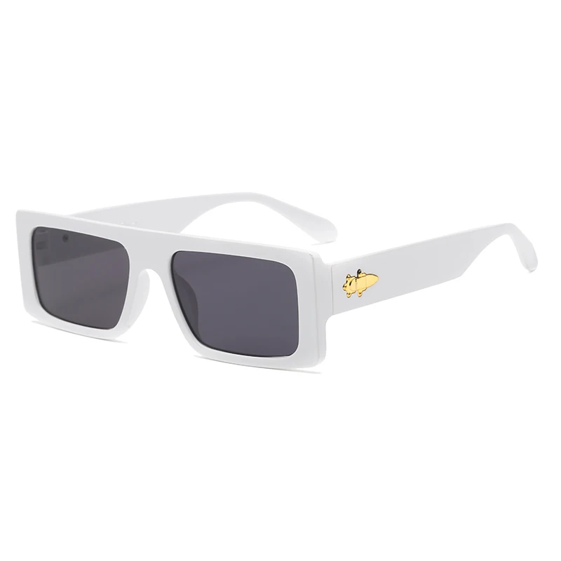 Fashion Vintage Retro Oversized Custom Cheap Square Big Frame Sunglasses for Women Men