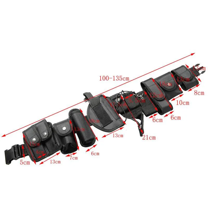 Wholesale Wear-resistant Tactical Belt Premium Safety Duty Multifunctional Tool Kit Outdoor Mountaineering Training Belt