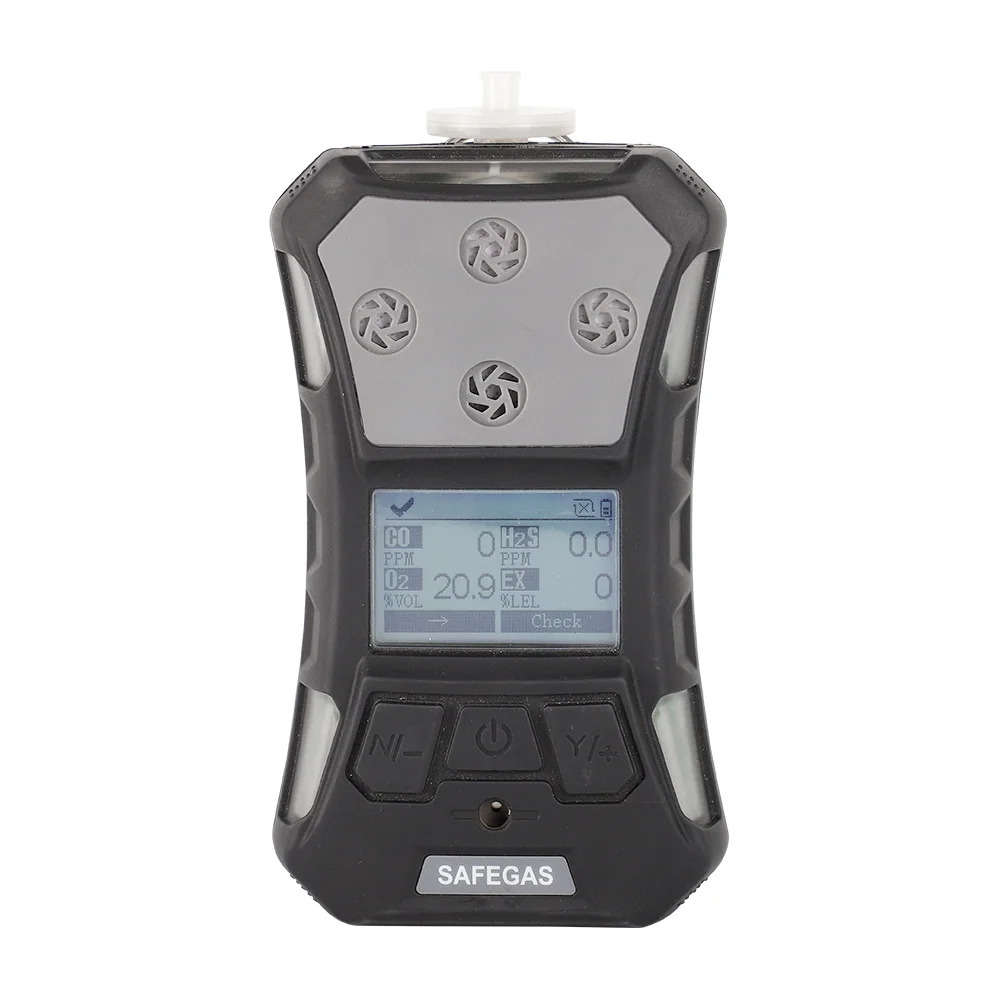 Four Gas Monitor Multiple Gas Detector Co H2s Lel O2 4 Gas Meter Ip67 ...